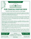 Mascarilla Purificante de Carbón Activo   | Pure Charcoal Purifying Mask