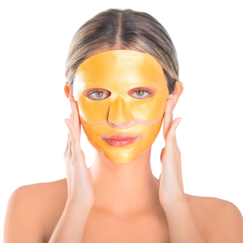 Gold Hydrogel Mask